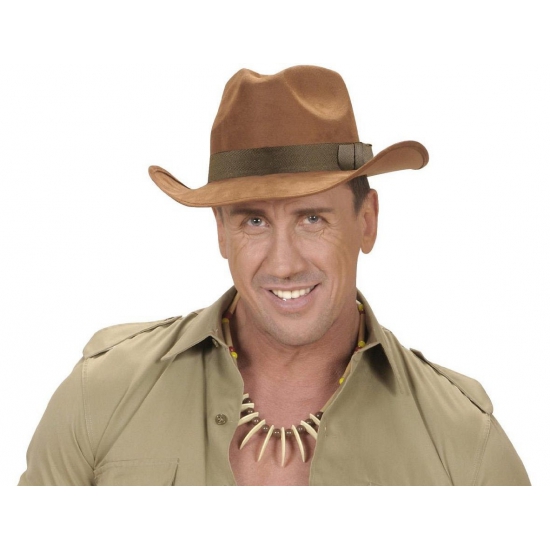Luxe cowboy hoed bruin Top Merken Winkel